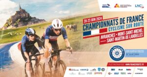 Affiche championnat de france de cyclisme
